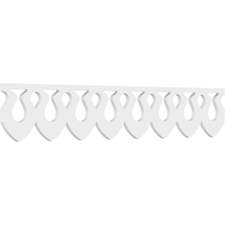 Ekena Millwork Somerset Architectural Grade PVC Running Trim, 8"H x 5/8"P x 48"L RUNP08X0625X48SMR